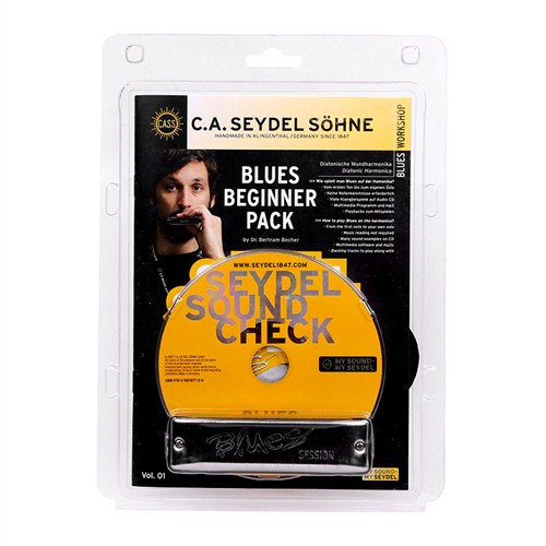 Bộ harmonica Seydel Blues Beginner Pack 40001 (Kèn - Sách - Đĩa)